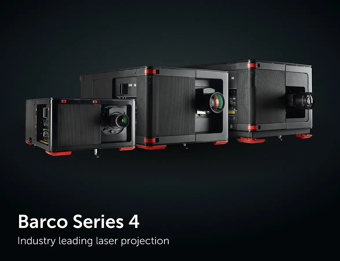 Barco Series 4 laser cinema projectors
